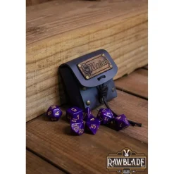 Rawblade - Dados y bolsa de cuero Brujo
