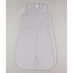 Saco de dormir en felpa gris con estrellas - TOG 3