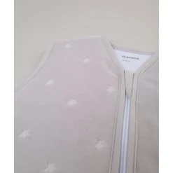Saco de dormir en felpa gris con estrellas - TOG 3