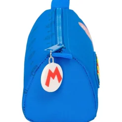 Safta - Super Mario - Portatodo Con Cremallera Y Compartimiento