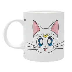 Sailor Moon - Taza de Cerámica 320 ml Luna y Artemis
