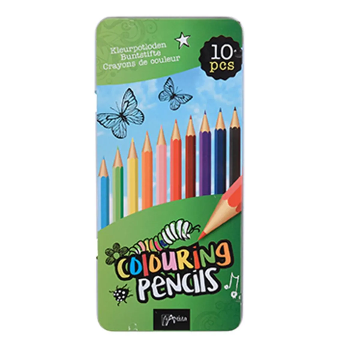 Set de 10 lápices de colorear