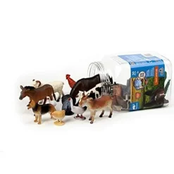 Set de 30 piezas animales de granja ㅤ
