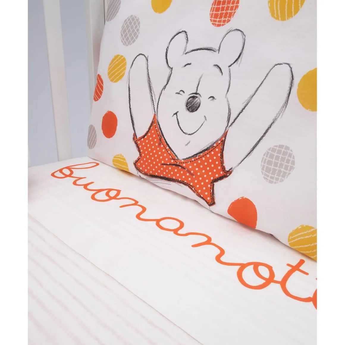 Set de cama unisex "Winnie The Pooh" de 3 piezas