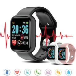 Smartwatch Reloj inteligente L8 blanco humo