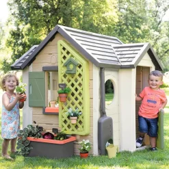 Smoby - Casita de jardín con accesorios