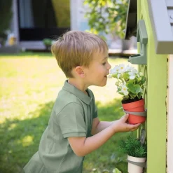 Smoby - Casita de jardín con accesorios
