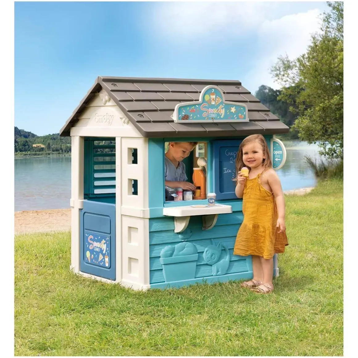 Smoby - Casita infantil puesto de dulces