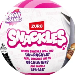 Snackles Surprise Ball Peluche Sorpresa en Cápsula (Varios modelos) ㅤ