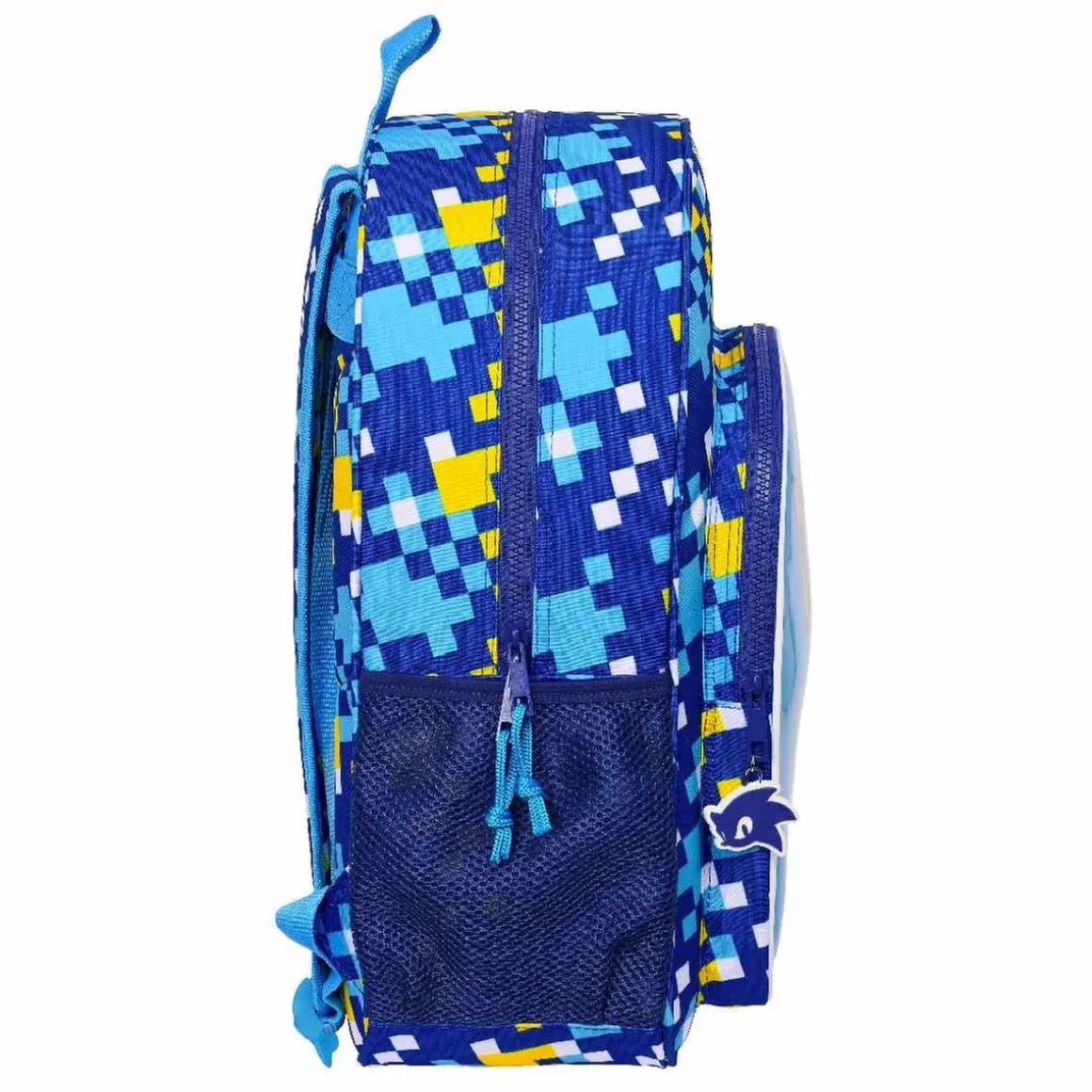 Sonic - Mochila 33 cm adaptable a carro