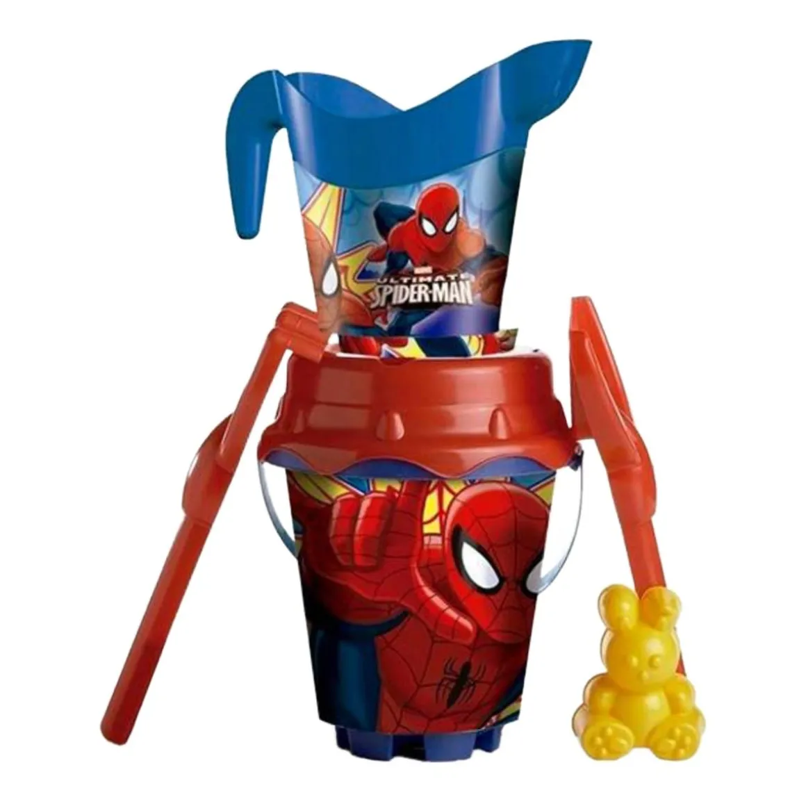 Spider-man - Cubo de playa y accesorios