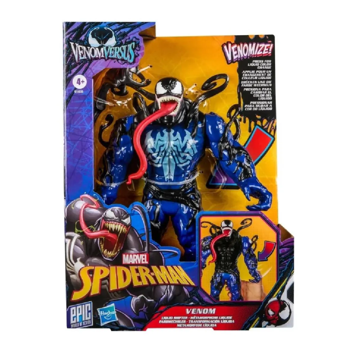 Spider-man - VenomVersus - Transformación Líquida