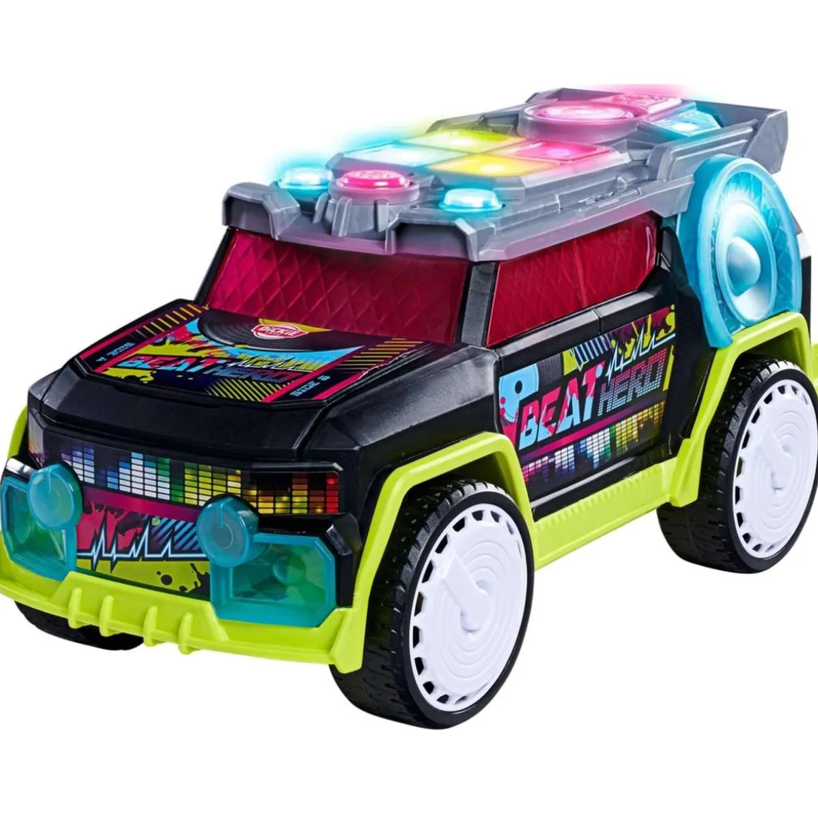 STREETS N BEATZ - Coche Beat Hero 32 cm con luces intermitentes y música