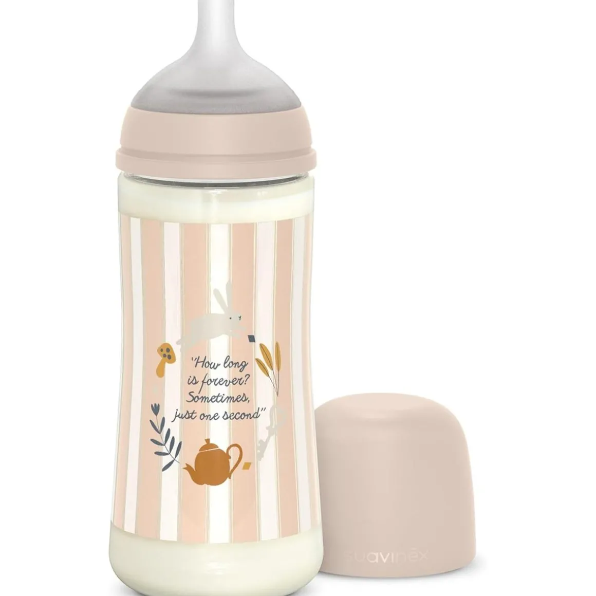 Suavinex - Biberón Wonderland 360 ml Rosa
