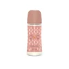 Suavinex - Bonhomia biberón con tetina sx pro +6 meses 360ml pluma rosa