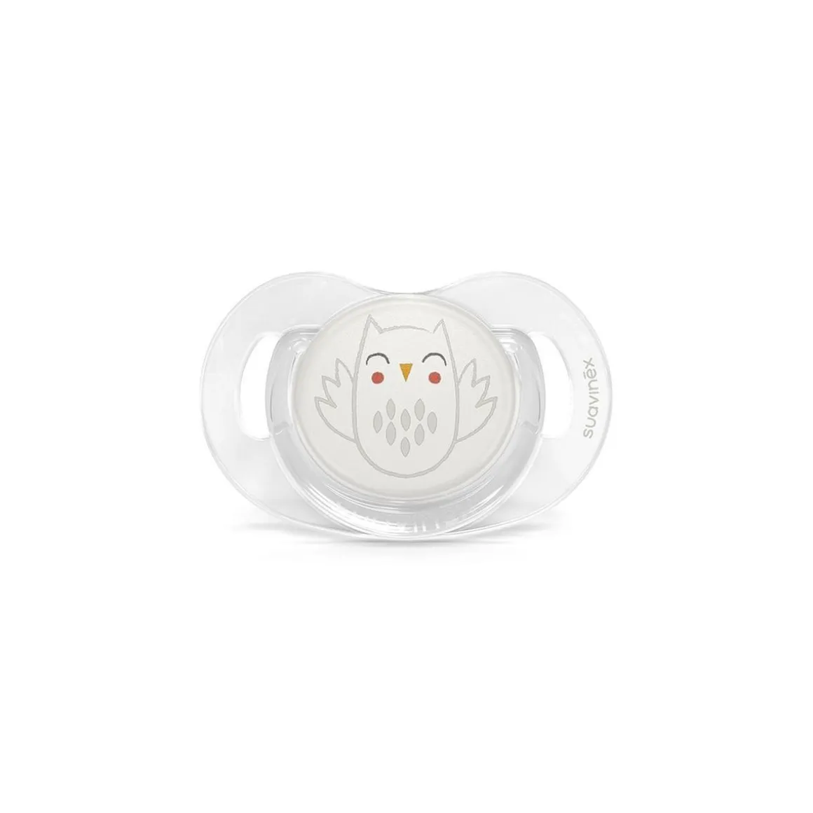 Suavinex - Chupete bonhomia con tetina SX Pro 0-6 meses búho blanco