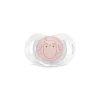 Suavinex - Chupete bonhomia con tetina sx pro 0-6 meses búho rosa