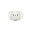 Suavinex - Chupete Bonhomia con tetina SX Pro 6-18 meses búho blanco