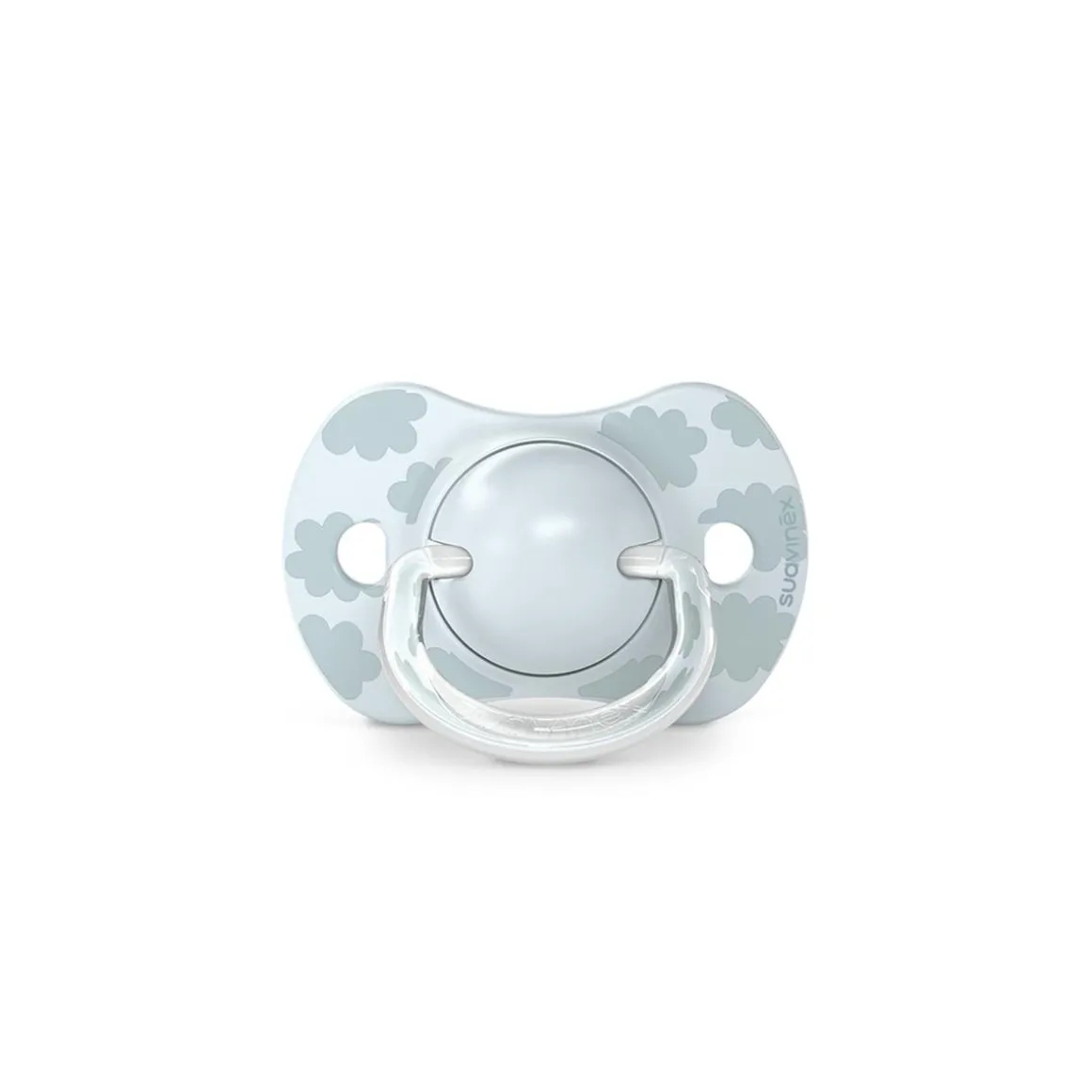 Suavinex - Chupete dreams silicona 0/6 sx pro 2 piezas azul claro