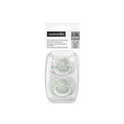 Suavinex - Chupete dreams silicona 6/18 sx pro dos piezas azul claro