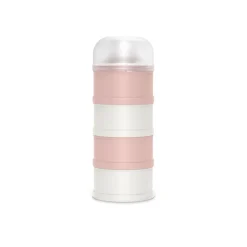 Suavinex - Dispensador de leche en polvo Bonhomia rosa. 4 compartimentos