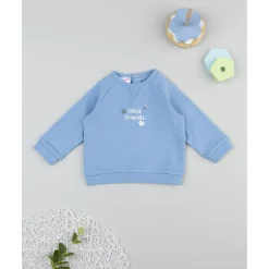 Sudadera azul de niño Little Friends
