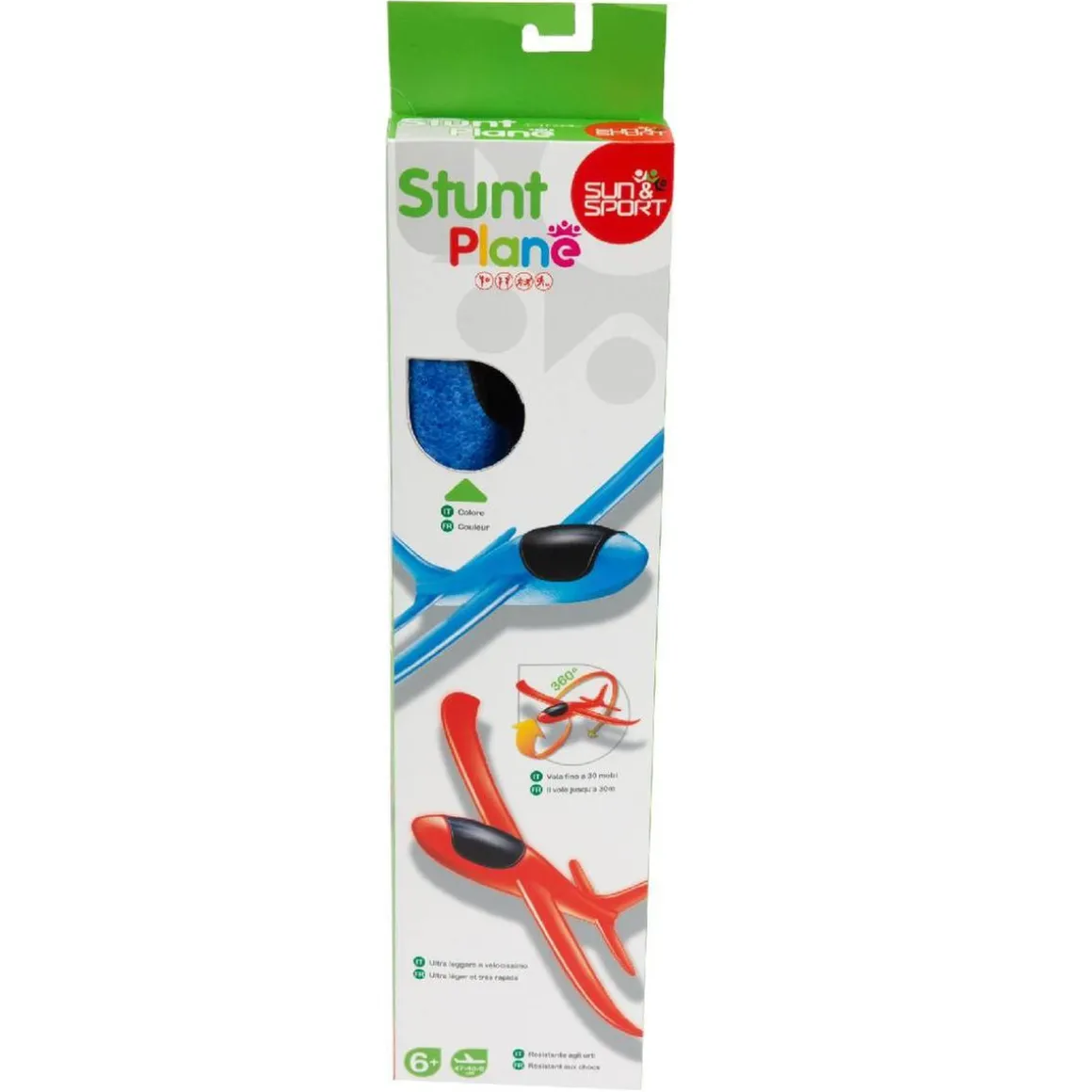 Sun & Sport - Avión planeador (varios colores)