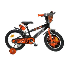 Sun & Sport - Bicicleta 16 pulgadas negra