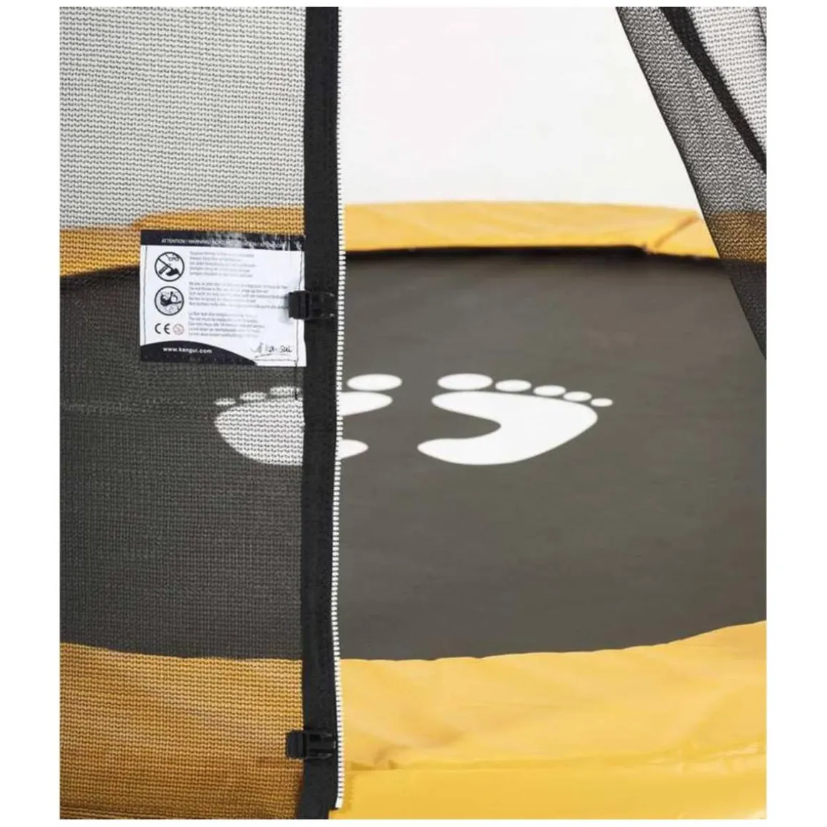 Sun & Sport - Cama elástica de 244 cm con red de seguridad