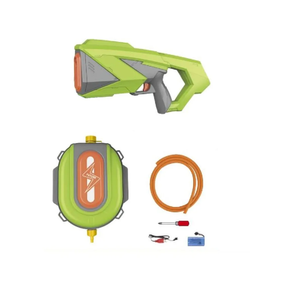 Sun & Sport - Lanzador Water Hit Future con mochila (varios colores)