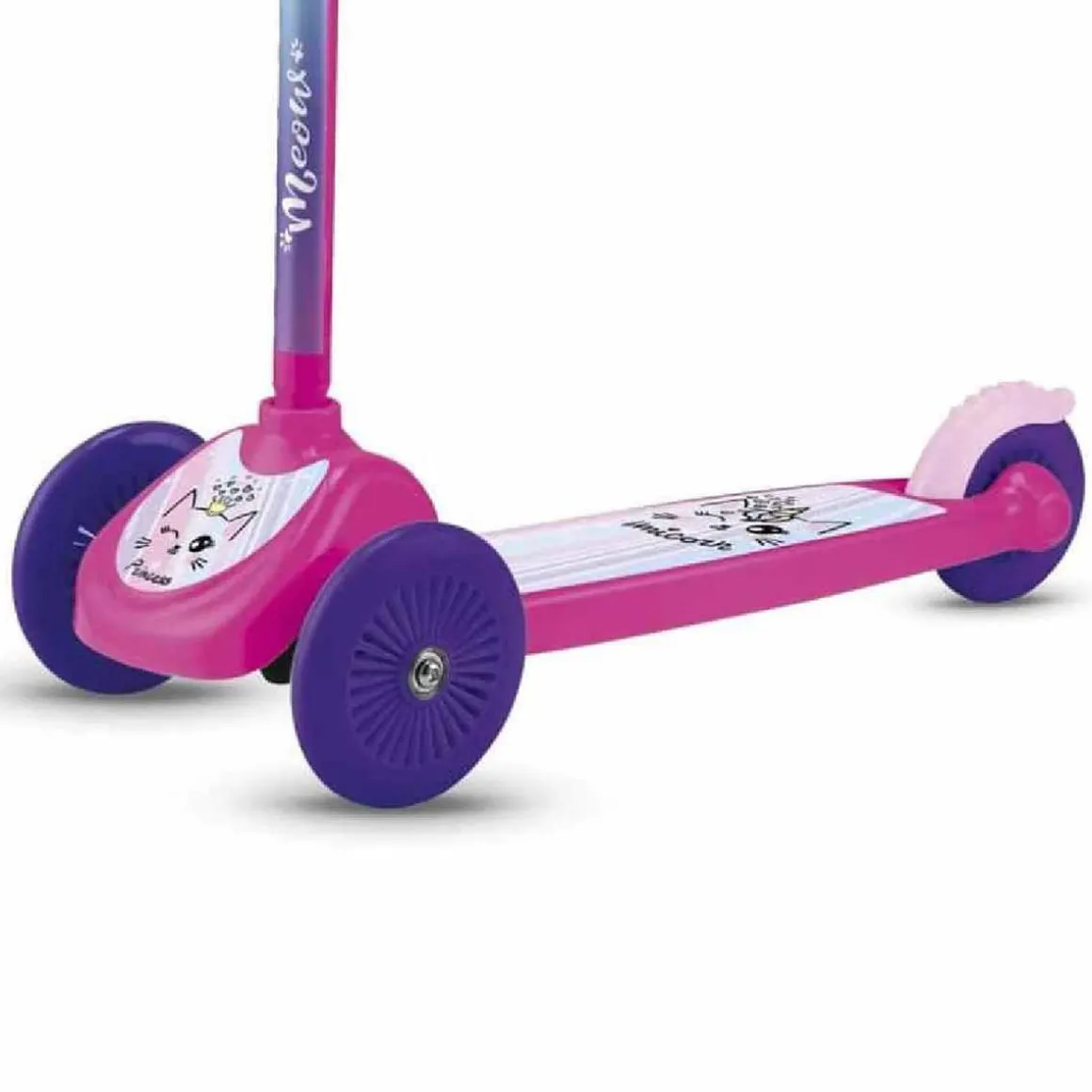 Sun & Sport - Scooter 3 ruedas rosa