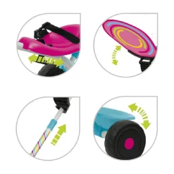 Sun & Sport - Triciclo rosa Triky Go