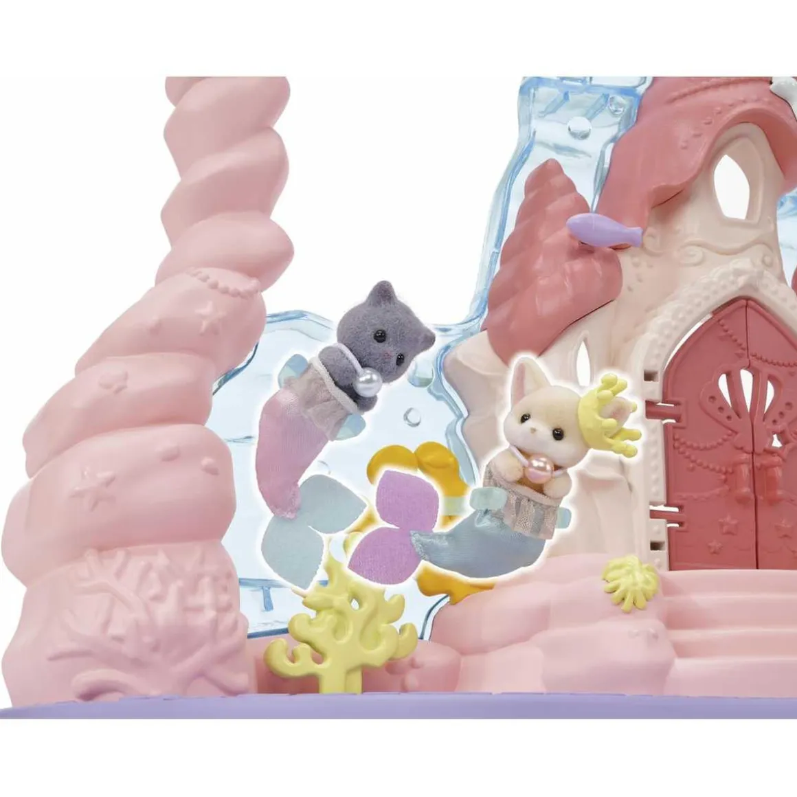 Sylvanian Families - Set de juguetes Castillo de Sirenas y Familias