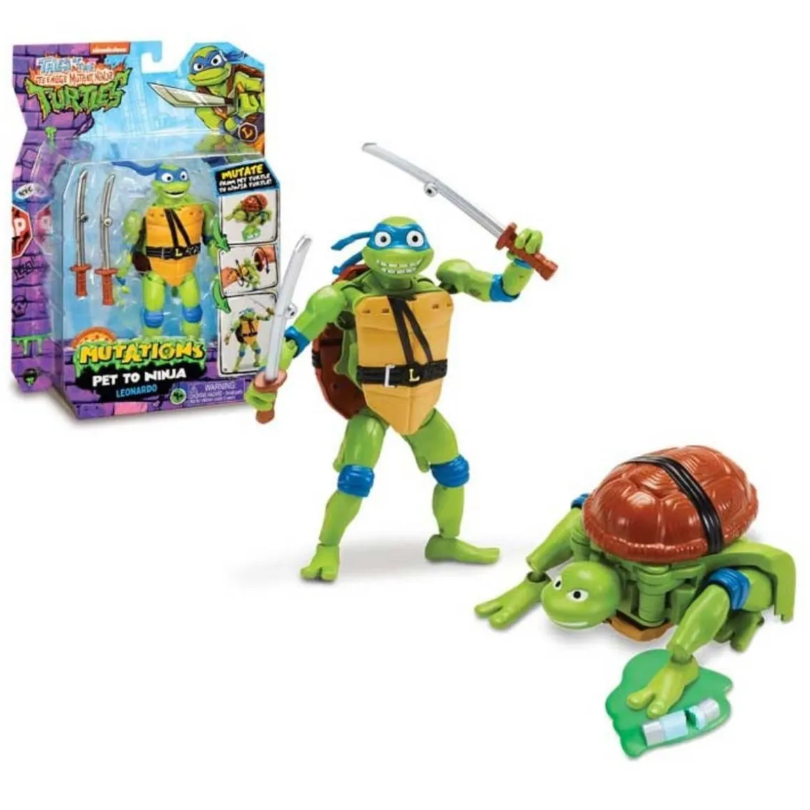 Tortugas Ninja - Figura Transformable (varios modelos)
