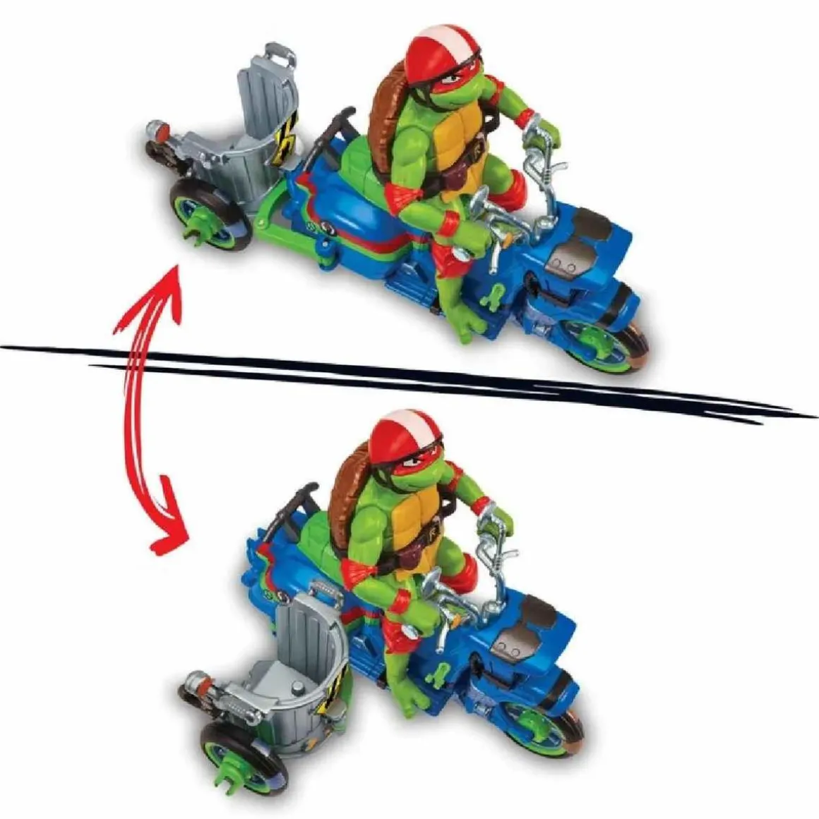 Tortugas Ninja - Vehículo con figura (Varios modelos)ㅤ