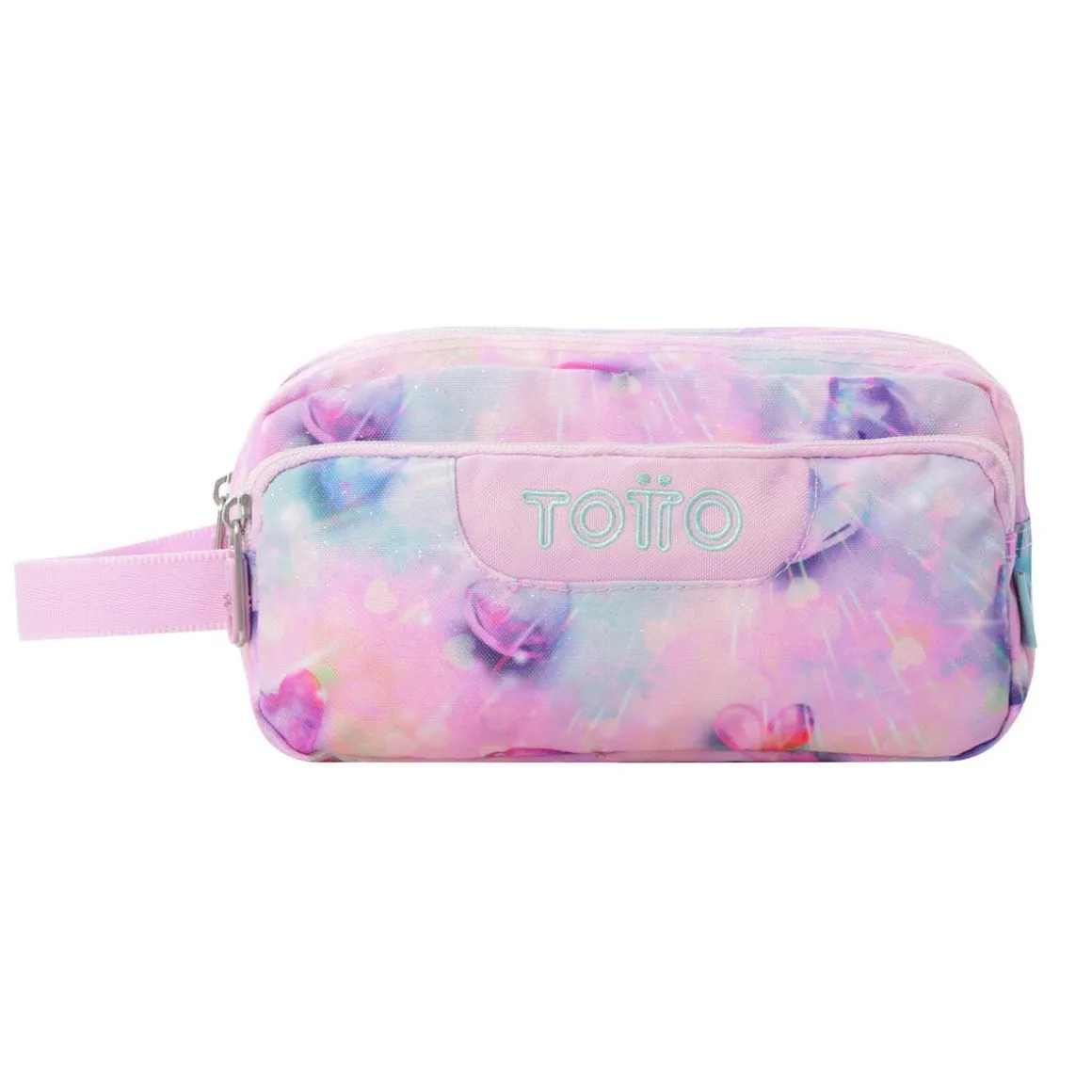 Totto - Estuche Agapec Glitter Shiny Heart