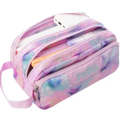 Totto - Estuche Agapec Glitter Shiny Heart