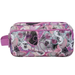 Totto - Estuche escolar 3 compartimentos - Mascotas divertidas
