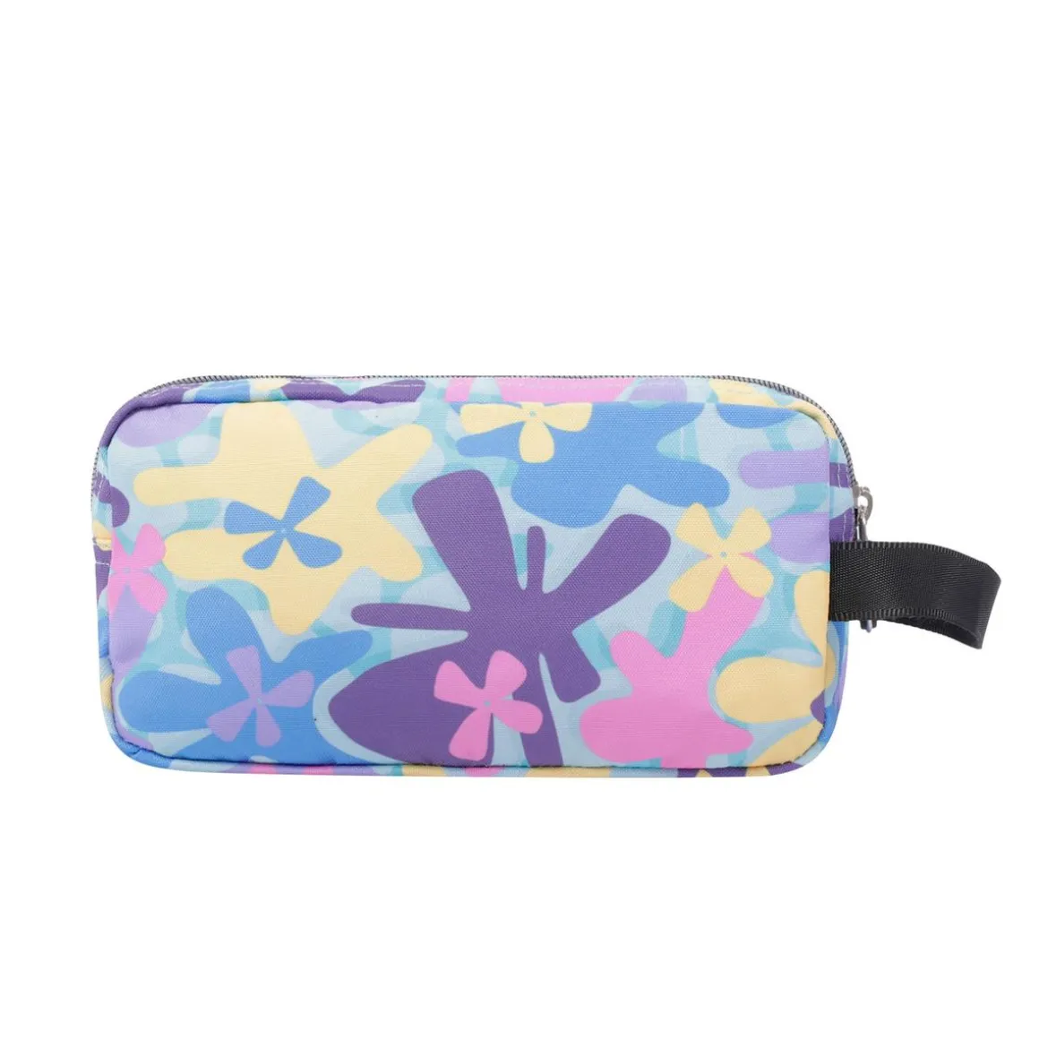 Totto - Estuche escolar tres compartimentos flores hawaianas Agapec