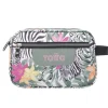 Totto - Estuche escolar tres compartimentos tropical cebras Plastilina