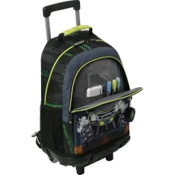 Totto - Mochila con ruedas Monster Race L