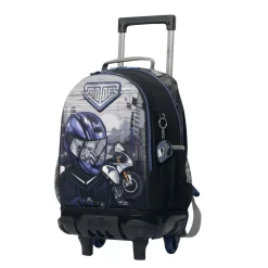 Totto - Mochila con ruedas Helmet Racer M