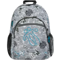 Totto - Mochila escolar adaptable a carro Acuareles Newspaper