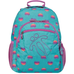Totto - Mochila escolar adaptable a carro Acuareles multicolor Corazones
