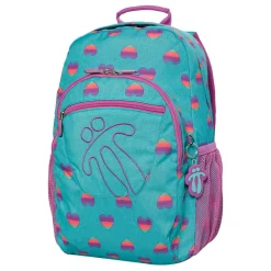 Totto - Mochila escolar adaptable a carro Acuareles multicolor Corazones