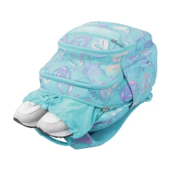 Totto - Mochila escolar corazones pintados Crayoles