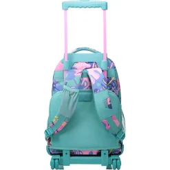Totto - Mochila escolar con ruedas Renglones - Natury