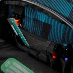 Totto - Mochila escolar con ruedas Renglones - Azul