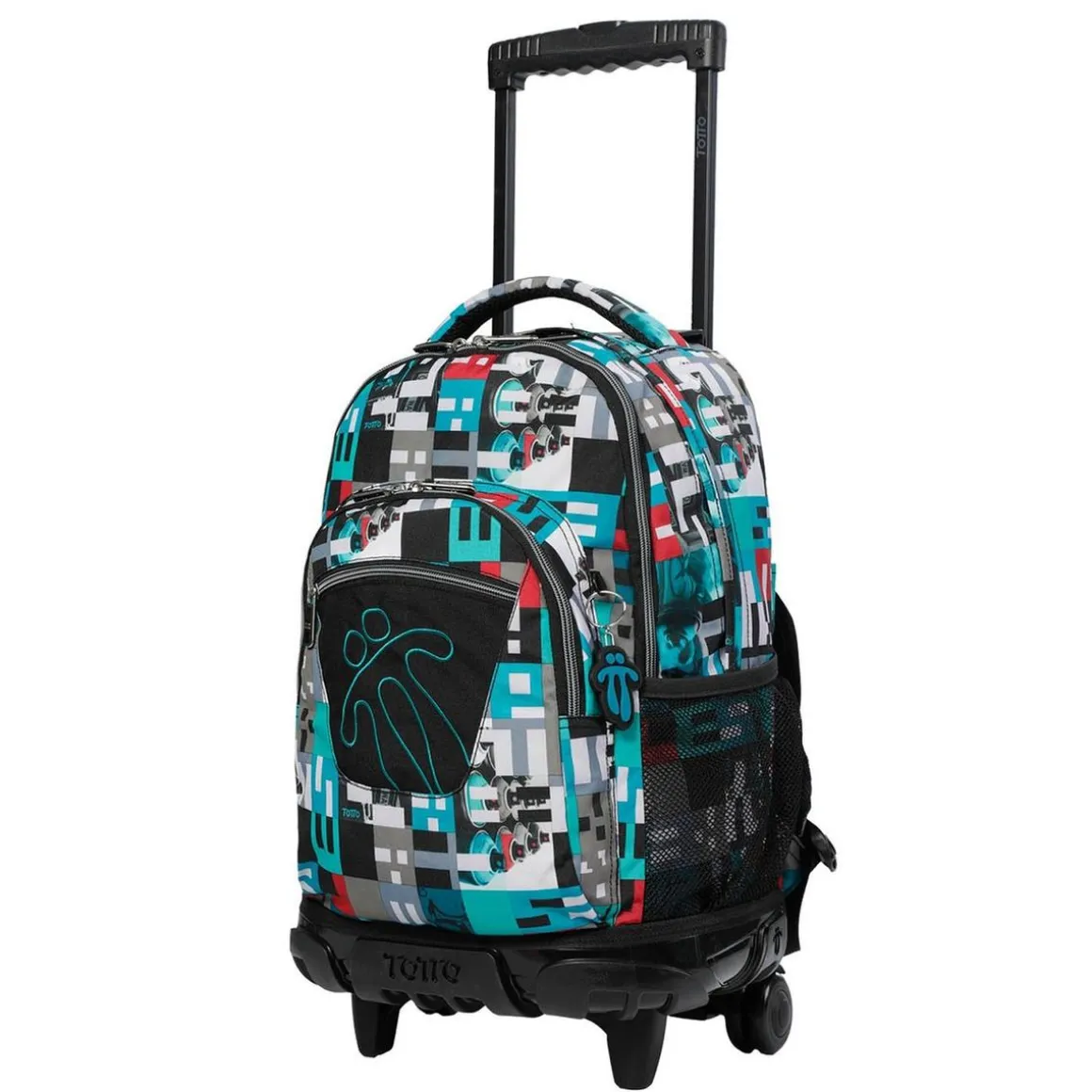Totto - Mochila escolar con ruedas Renglones - Urbano