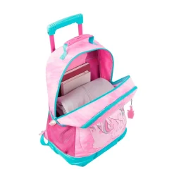 Totto - Mochila escolar con ruedas grande Fantasy